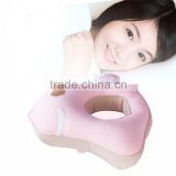 Plush Pink Lovely Foam Particle Nap Pillow for Students and Office Workers