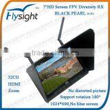 D762 32CH 7" FPV Monitor Built-in 5.8Ghz AV Recevier for Electric RC Plane thumbnail-1