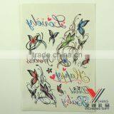 Customized Printable Cheapest Tattoo Sticker thumbnail-1