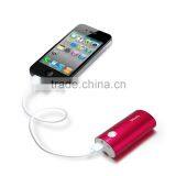 Handy Power Charger for Mobile Phone Cylinder Portable Charger Easy Life of Power Bank