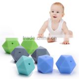 Funny Silicone Chewing Baby Beads Sensory Toys Fashion Beads For Baby Chew