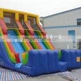 Best selling customized size giant inflatable dry slide from china directly factory