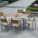 Modern outdoor dining set