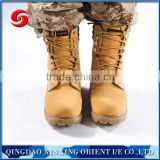 khaki soldier boot