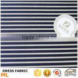Dress Stripe Fabric Woven Jacquard Tulle Lace Organza Fabric Polyester and Nylon Fabric thumbnail-2
