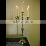 Chandeliers D'argent Pour Les Tables de Mariage