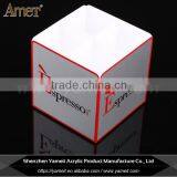 Factory Wholesale Custom Logo White Acrylic Sugar Holder thumbnail-1