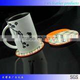 New Arrival Beer Decorative Black PU Leather Coaster thumbnail-3