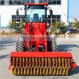 High Quality Chinese Wheel Loader TY18 With Road Sweeper