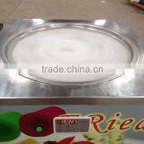 Oreo and Brownie Ice Cream Rolls Machine With Real Frozen Yogurt Fruits thumbnail-5