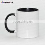 Wholesale White Blank Outside and Color Inside Ceramic Sublimation Mug thumbnail-5