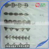 Factory Wholesale 10yards Plastic Base Rhinestone Chain