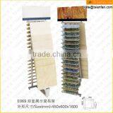 E069--Double Side Wall Tile Display Shelf