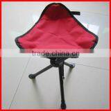 Iron Foldable Chair With 3 Legs thumbnail-1