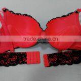 Sexy Women Embroidery Lace Lingerie Underwear Push-Up Brasexy Sponge Bra thumbnail-4