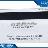 Low Price RFID Contactless Card Pvc Smart Card With Magnetic Stripe Printing for Company Identification