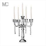 Wedding Table Decroration, Hight Transparent And Polished Candelabra Tree Candle Holder thumbnail-3