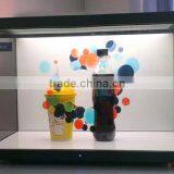 21.5" LCD Transparent Advertising Display Box , Flexible Transparent Lcd Advertising Display thumbnail-1