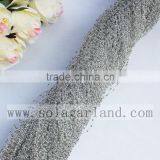 1.3M/Strand Plating Beads Strand Garland 3MM Plating Beaded Garland Wedding Bouquet Decoration Craft DIY
