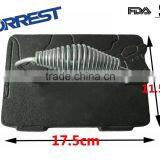 Rectangular Cast Iron Grill Press