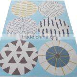 Modern Design Hand Tufted Cut Pile Wool Carpet; Latexed Back With Cotton thumbnail-1