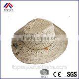 Traditional Straw Hat Summer Large Brim Straw Hat thumbnail-3