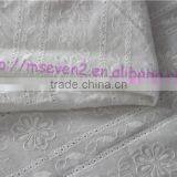 100% Cotton Combed Flower Fabric With Lace Embroidered Lace Fabric China thumbnail-4