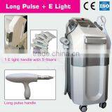 Telangiectasis Treatment 2 In 1 (elight+long Pulse ND YAG Laser) Hair Removal CE Multifunctional Laser Beauty Device Brown Age Spots Removal thumbnail-1