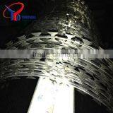 Hot Dipped Galvanized Razor Blade Wire Fencing thumbnail-2