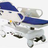 Multi-Function Hydraulic Hospital Patient Transfer Stretcher Trolley with ABS mattress Platform, X-ray Transparent Model