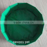 Green Portable Foldable Dog Swimming Pool Deluxe thumbnail-1