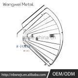 Space-saving Various Designs 304 Stainless Steel Bathroom Corner Shelf