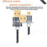 Voxlink Fast Charging 5V 2a Denim Gold Plated 1m USB Type c Charger Cable for Macbook thumbnail-2