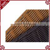 SGS Testing Wholesale Food-safe Fruit Dessert Rattan Placemats Bread Display Rack thumbnail-5