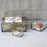 Presentation Box Single Small/ Photo Box /Christmas Candy Storage Containers Rectangular Clear Glass Box thumbnail-1