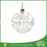 Outdoor Garden Solar Power Light Saturn Spiral Wind Spinner thumbnail-4