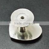 Bling Bling Heart Shaped Metal Alloy Furniture Cabinet Knobs thumbnail-3