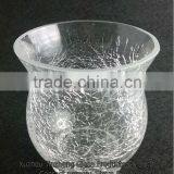(factory) Crack Glass Tea Light Candle Holder thumbnail-1