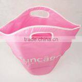 Cylinder Vertical Pearl Cotton Laundry Basket, Laundry Bucket thumbnail-4