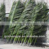 manufacturer garden decorative plastic artificial palm tree leaves