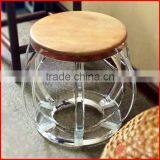 Acrylic Wooden Chair_antique Style Chair thumbnail-5