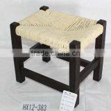 Vintage Rush Seat Wooden Chair For Children thumbnail-1