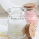 Smokeless Candle Glass Cup / Romantic Scented Candle Birthday Candle Jar thumbnail-4