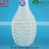 Decorative Vases Glazed and Wash Black/white Ceramic Flower Vases for Home Decor thumbnail-5