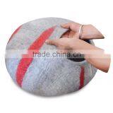 Cheap Handmade Wool Felt Pet Bed in China thumbnail-3