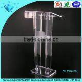 Large High Quality Tawny Plastic Acrylic Church Podium Speaking Lectern Holder thumbnail-6