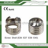 European Tiffany Brass Gooseneck Led Portable Luminaire Screw Shell Lamp Parts thumbnail-1