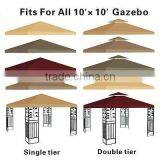 Canopy Top 10x10' Patio Pavilion Gazebo thumbnail-4