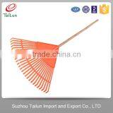 High Quality Orange 26 Tines Garden Plastic Lawn Rake Heads thumbnail-4