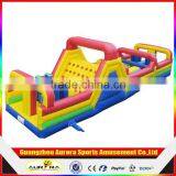 2016 Combo,Castle Type and PVC Material Giant Inflatable Bouncy Obstacle Course
